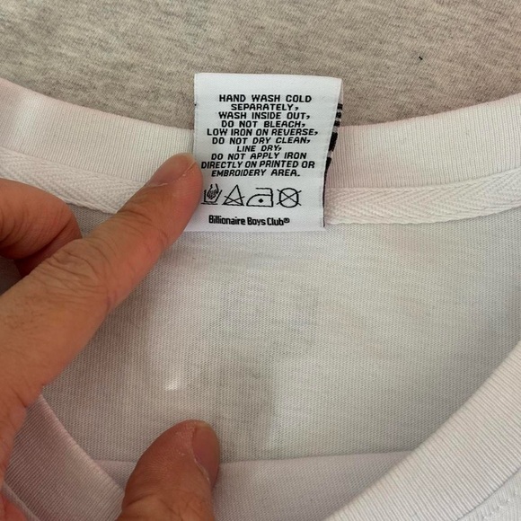 Billionaire Boys Club Puffer Logo Graphics White Tee Shirt BBC - Picture 7 of 7